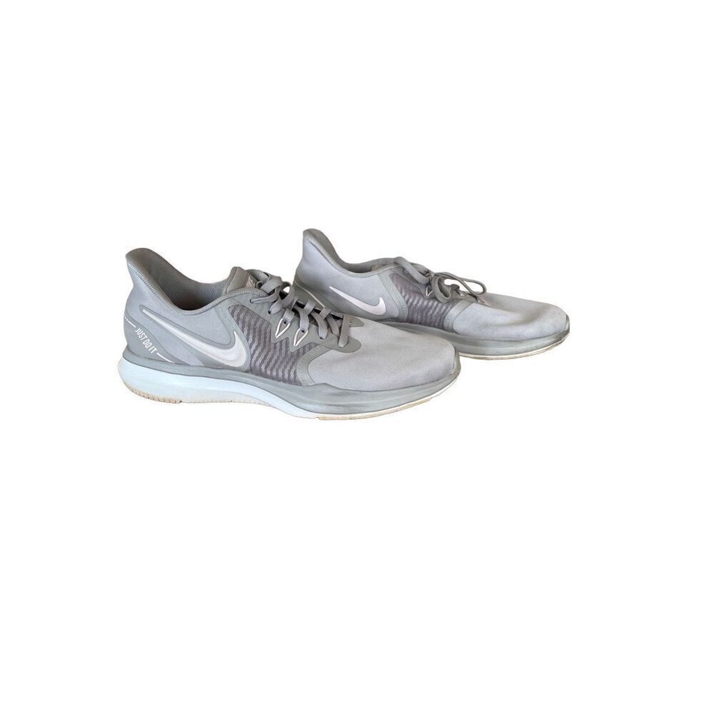 Nike Womens Gray Lace Up W In-Season TR 8 Sneakers Fitness Shoes Size 9